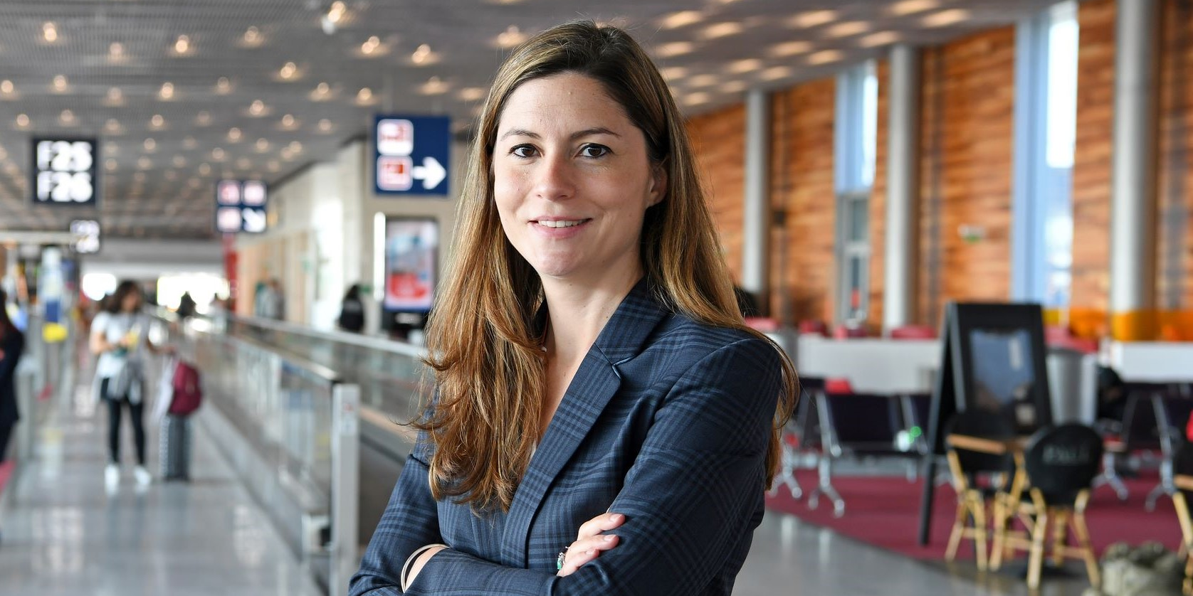 Justine Coutard, une trajectoire éclair jusqu'aux aéroports de Paris