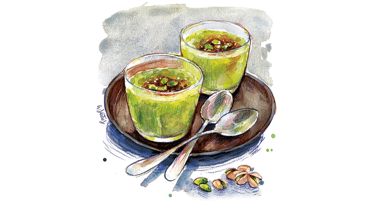 Recette de la semaine : la crème à la pistache
