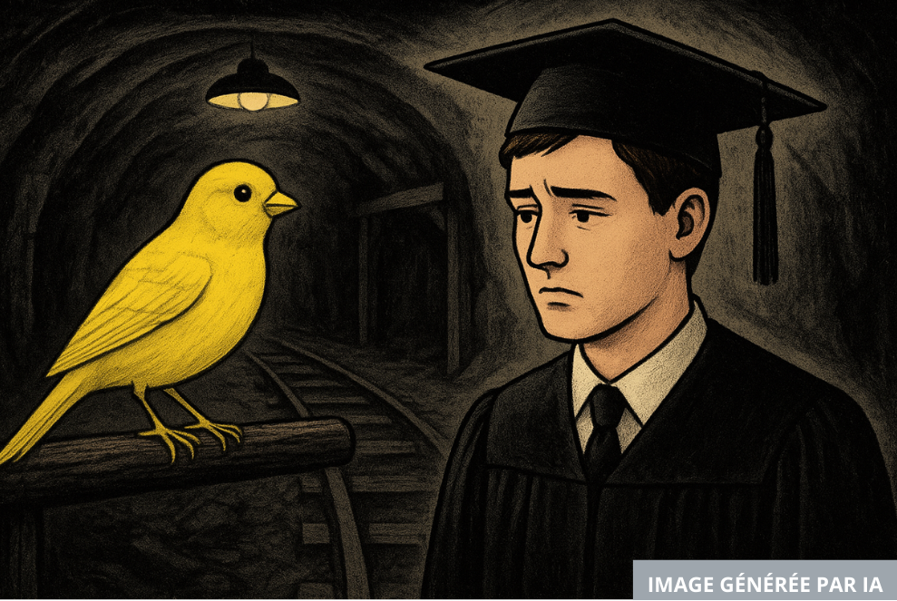 Emploi : les jeunes diplômés, premières victimes de l'intelligence artificielle générative