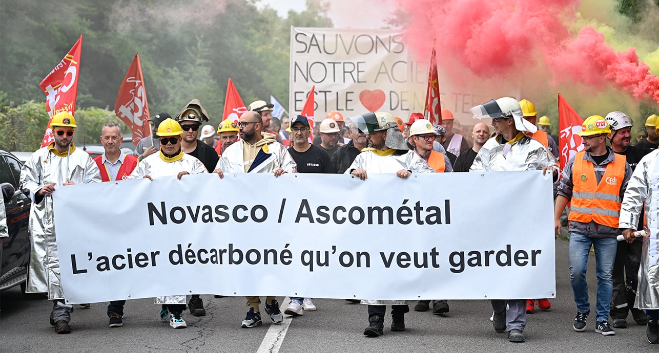 Quatre candidats à la reprise de l'aciériste NovAsco