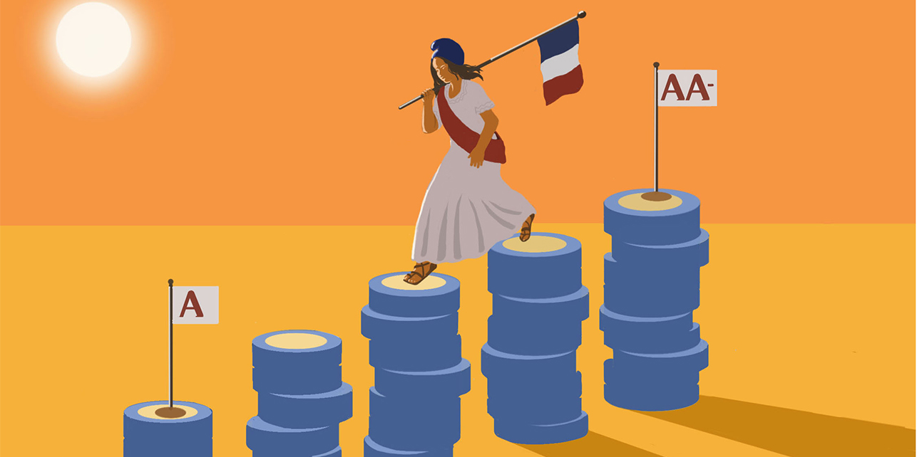 Du AA au simple A, la note de la dette française bientôt dégradée ?