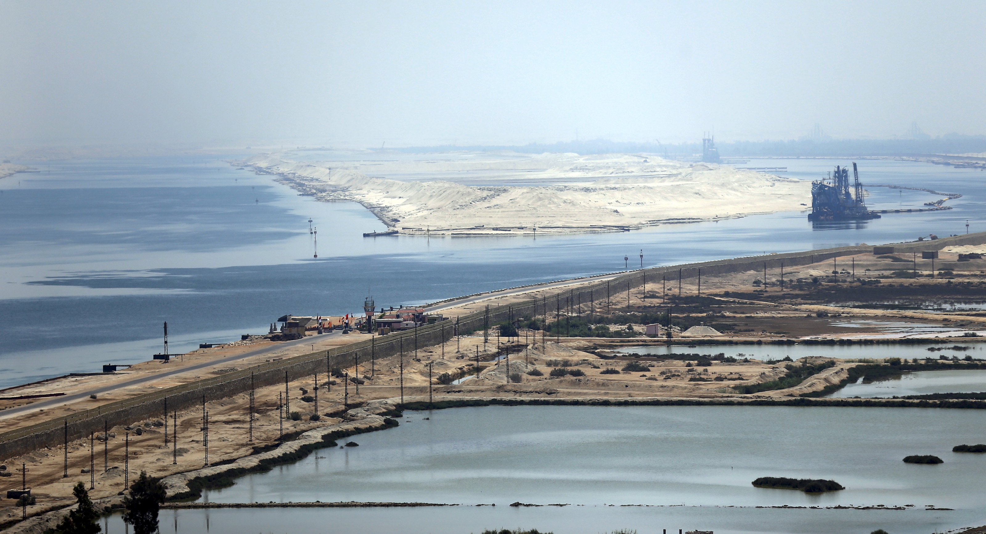 Maritime : bénéfice record pour le canal de Suez