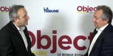 Nicolas Leroy-Fleuriot, PDG de Cheops Technology (à droite) interrogé par Jean-Philippe Dejean