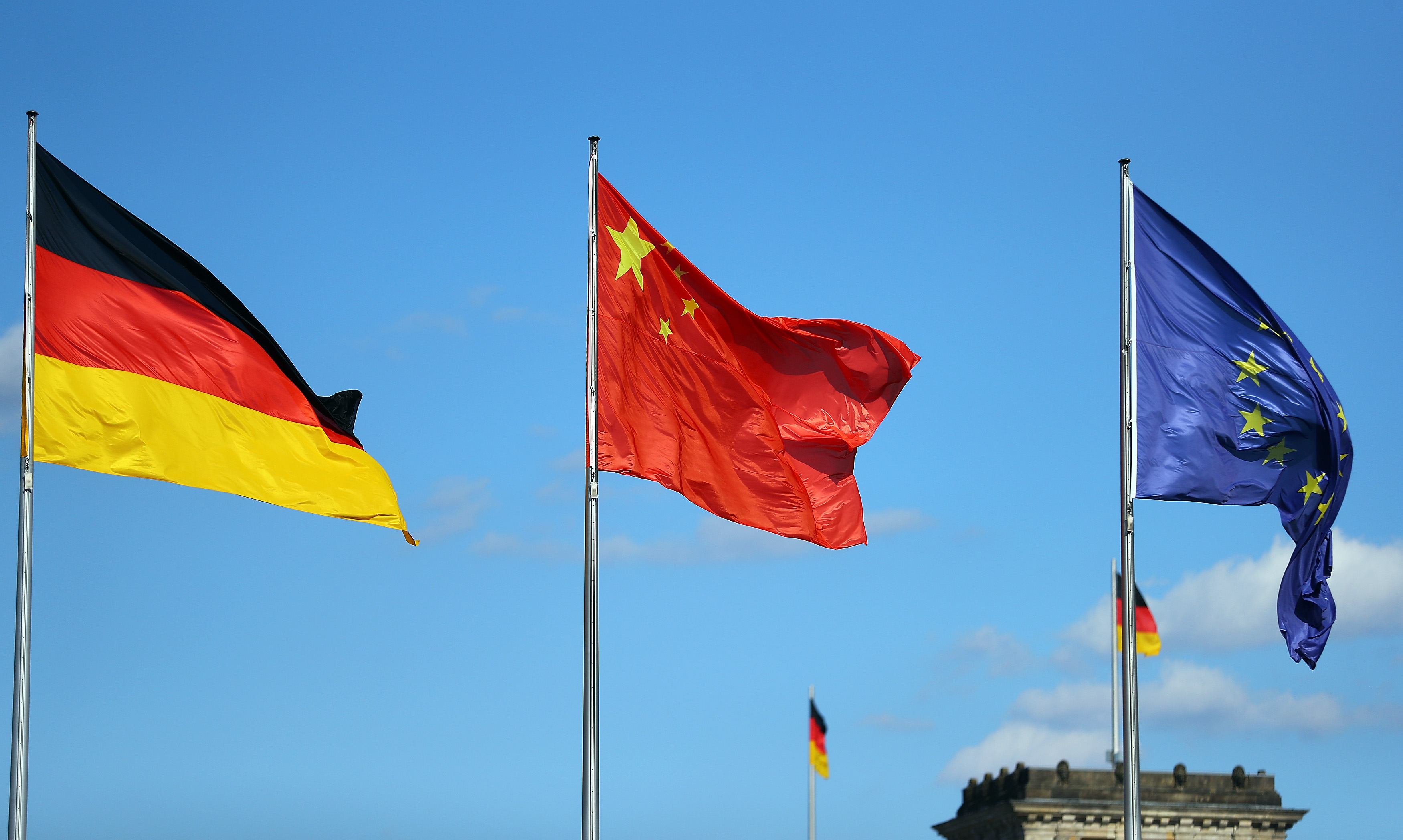 Le Premier ministre chinois reçu par le chancelier allemand en vue d'une meilleure coopération économique