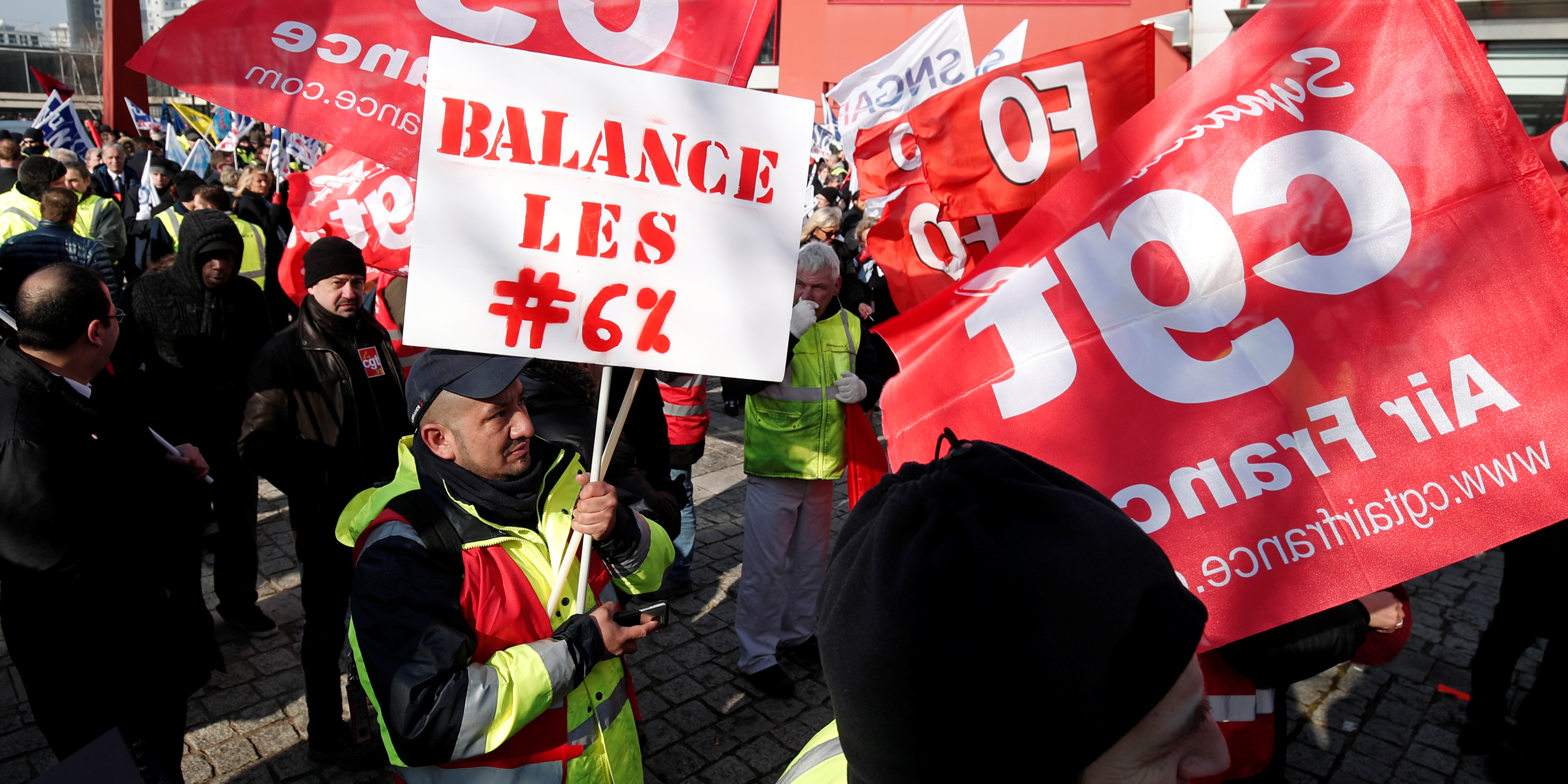 Grève : le PDG d'Air France ne veut 
