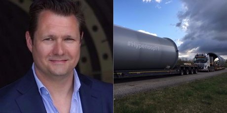 Dirk Ahlborn, PDG d'Hyperloop TT,