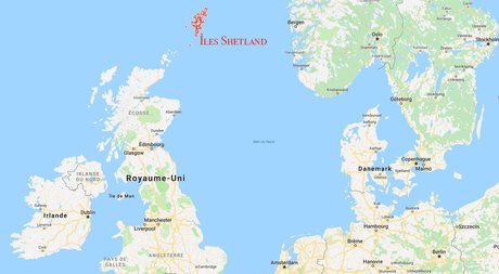 Shetland, iles, découverte Total