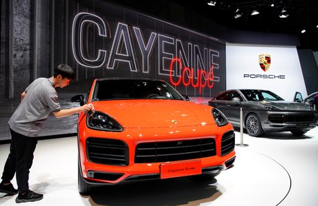 Porsche Cayenne Coupé, Shanghai 2019, salon de l'auto, Volskwagen