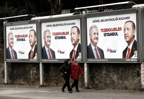 Istanbul, Binali Yildirim, élection municipale, AKP, Erdogan, Turquie,