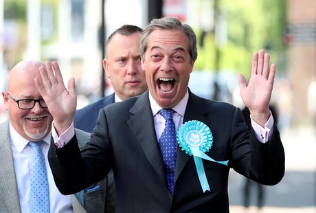 Nigel Farage, élections européennes,