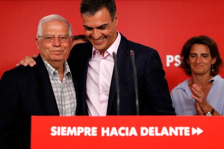 Josep Borrell, Pedro Sanchez, Espagne, élections européennes,