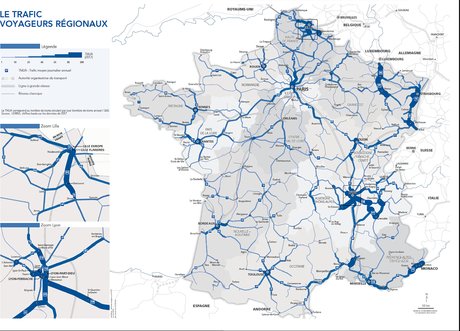 H316, LT2, SNCF, régions, Carte exploitation,