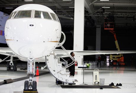 Avion d'affaires Bombardier Global 7500