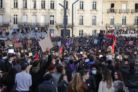 Manifestation 28 novembre Bordeaux Sécurité globale
