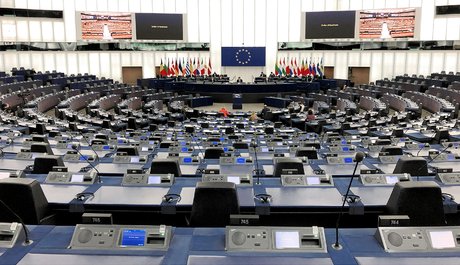 Hémicyle du Parlement européen à Strasbourg