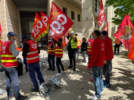 Les salariés mobilisés depuis le 31 mars