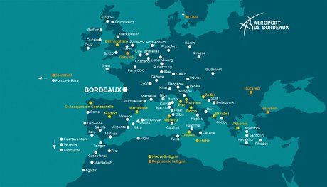 Aéroport de Bordeaux été 2022