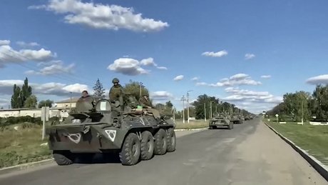 La russie admet que l'armee ukrainienne progresse rapidement pres de kharkiv