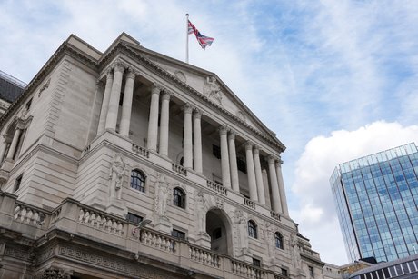 A general view of the Bank of England