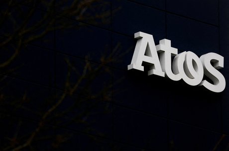 Photo d'archives du logo d'atos