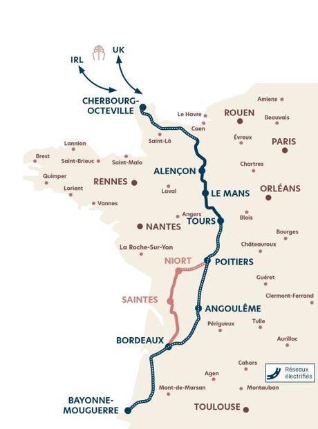 ferroutage, Brittany Ferries, Lohr, autoroute ferroviaire, multimodale,