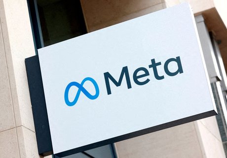 Le logo de meta platforms a bruxelles, belgique