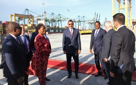 inauguration extension port lomé
