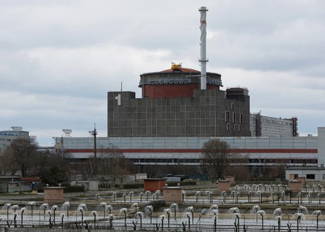 Photo de la centrale nucleaire de zaporijjia
