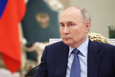 Le president russe vladimir poutine, a moscou