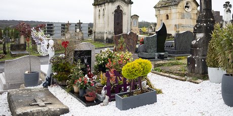 La tombe d'Alexia Fouillot