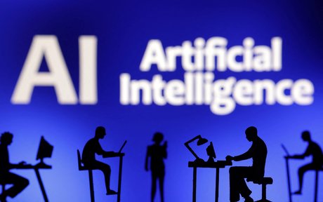 L'illustration montre les mots « ai artificial intelligence »