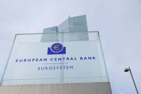 Le siege de la banque centrale europeenne (bce) a francfort