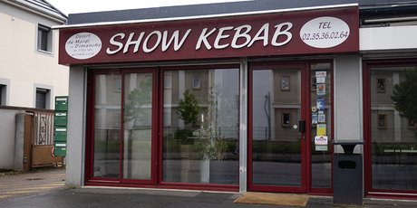 Le restaurant de Hasbi Colak, Show Kebab.