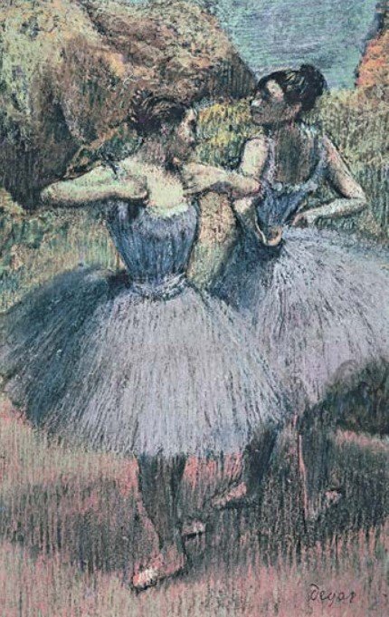 Les Danseuses Mauves d'Edgar Degas