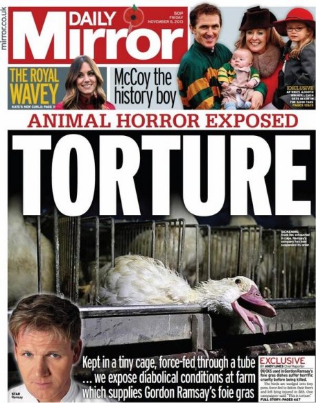 Daily Mirror Une