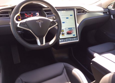 Tesla Model S intérieur