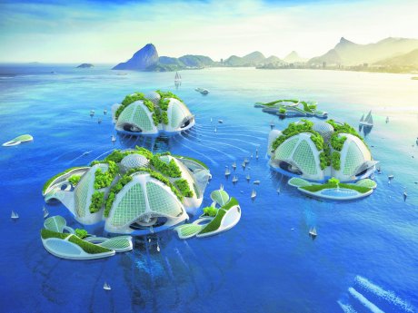 Ville, mer, océan, marine, sous-marine, énergie renouvelable, Aequorea, Lifypad, Dragonfly, Tour Zhao Zhu Yin Yuan,