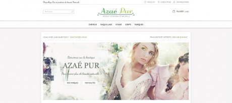 Azaé Pur e-commerce