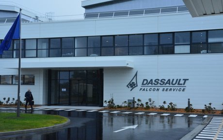 Bâtiment Dassault Falcon Service Mérignac