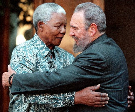 Castro et Mandela