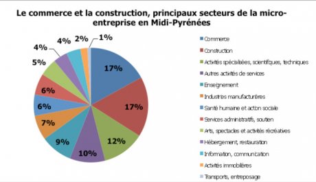 Les micro-entreprises en Midi-Pyrénées