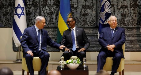 Kagame kagamé netanyahu rivlin rwanda israel israël