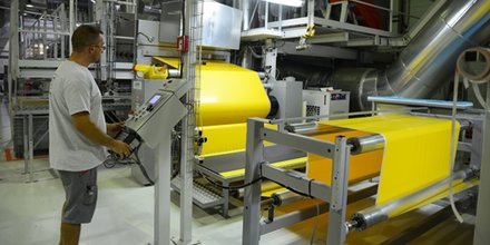 L'usine d'Hexis, à Frontignan (34)
