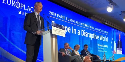 Paris Europlace Bruno Le Maire Mestrallet Pécresse Romanet