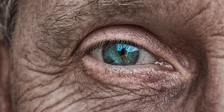 oeil, vision, vue, aveugle
