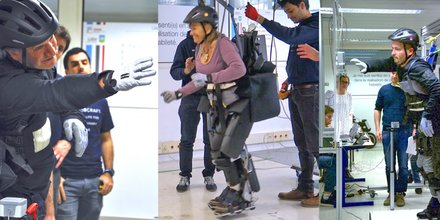 Exosquelette, paraplégiques