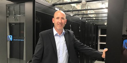 Vincent Arcas, directeur du développement de Netiwan à l’intérieur du Neticenter de Bouillargues.