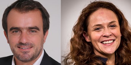 Maxime Mirabeau et Julie Cottineau, fondateurs associés de ForInteX à Montpellier.