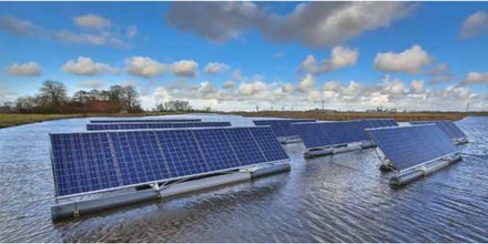 solaire flottant