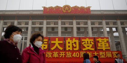 Chine, pollution, air, atmosphère,